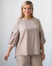 Bluzka NOVITA #1319 pesochnyj