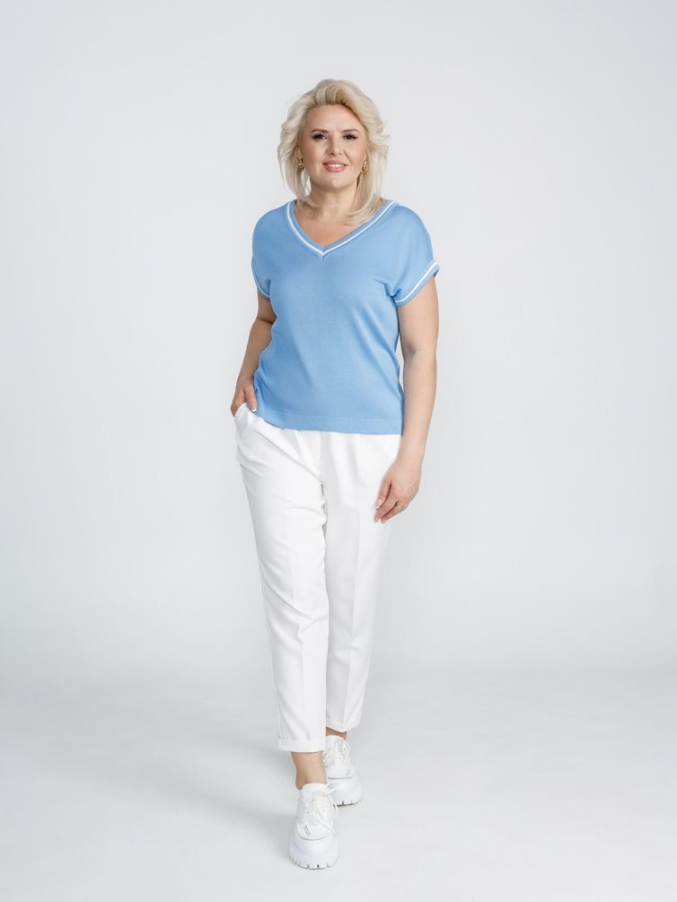 Bluzka BONADI #1854 goluboj