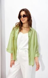 Блузка Люше 4323 салатовый