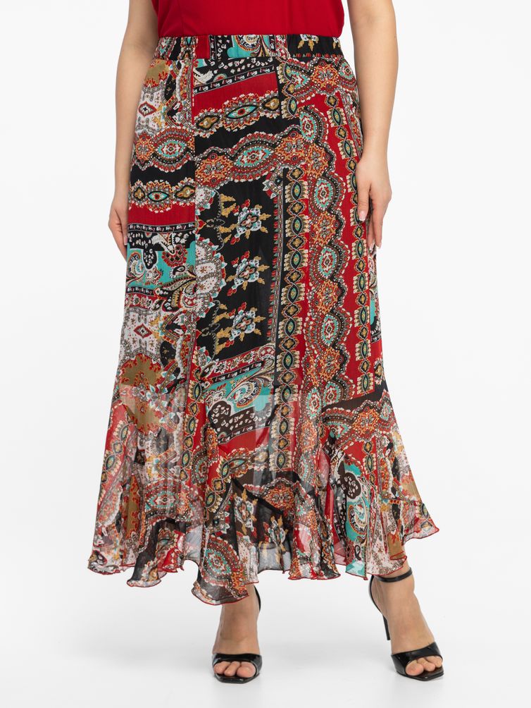 Юбка Avila арт. 1015 бордовый