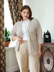 Sweter BONADI #1819 bezhevyj