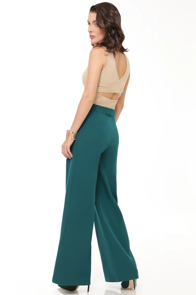 Spodnie DS Trend #Br-0185-0324 (zelenye s zashhipami)