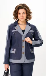 Suit Aira Style 24239 sinij