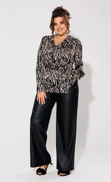 Bluzka Anelli Laurel 1423 zebra