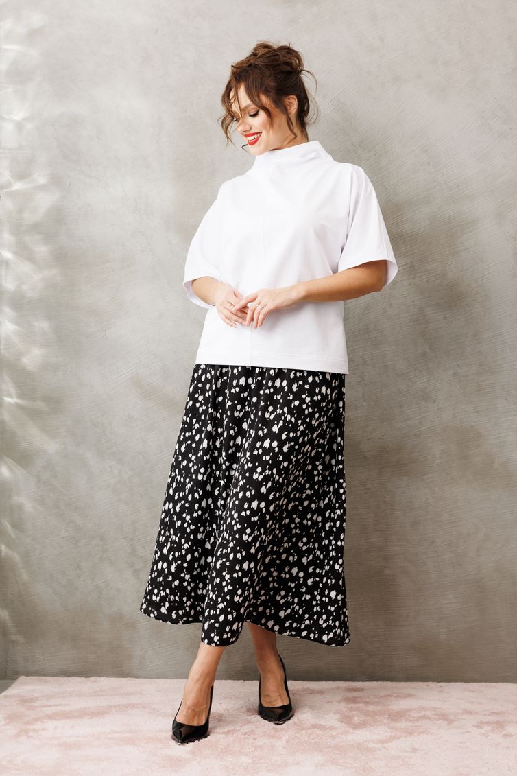 Комплект Anastasia арт. 1316 бело-черный