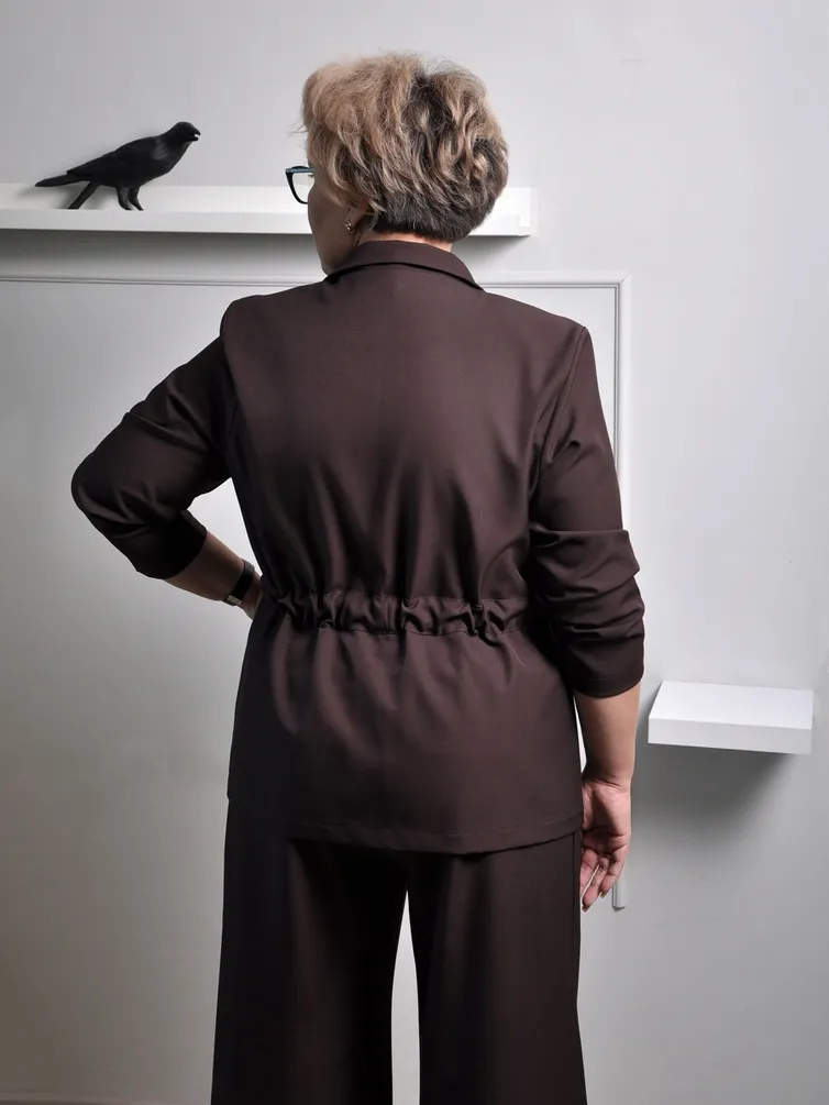 Blazer NOVITA #1483 korichnevyj