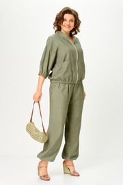 Suit Vilena-fashion #1173 xaki