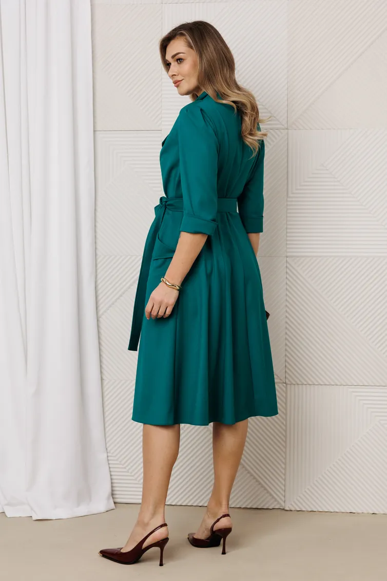 Sukienka Anastasia #1318.1 izumr