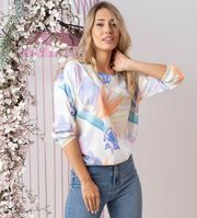 Blouse nika.pl #03045 Hajdan-1 akvarel
