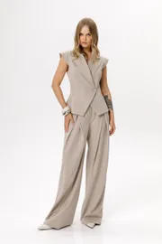 Waistcoat Pirs #6543 bezhevyj