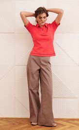 Джемпер GIZART 15419/1 морковный