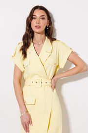 Платье Люше арт. 4390 желтый