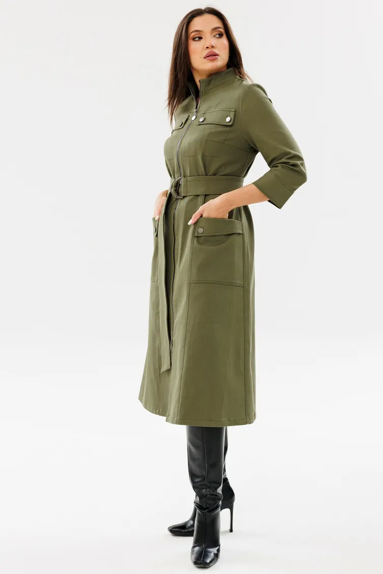 Sukienka Ma Cherie #4073 xaki