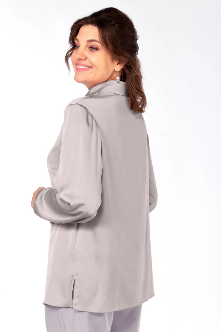 Bluzka Olga Style #S962 seryj