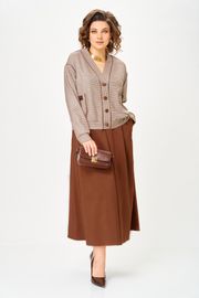 Garnitur Aira Style #24131 komplekt bezhevo-korichnevyj