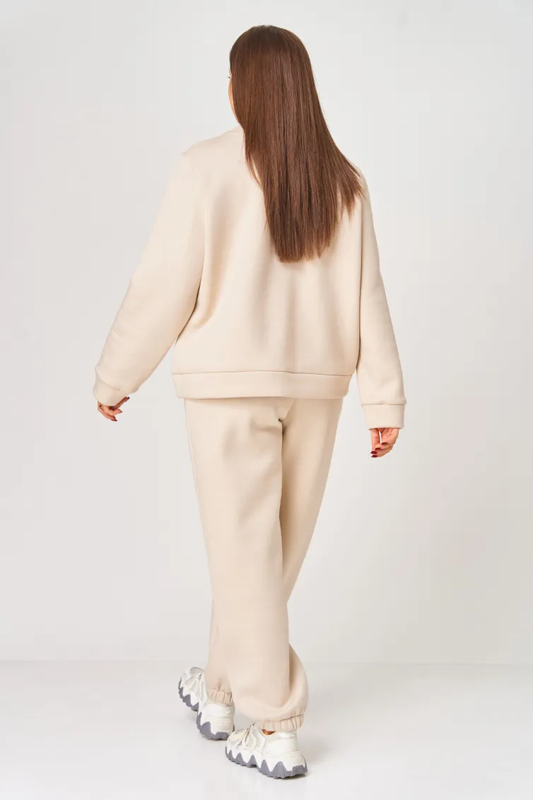 Bluza V&N fashion #1066_bezhevyj
