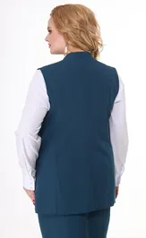 Жилет Anelli Laurel 1037 бирюза