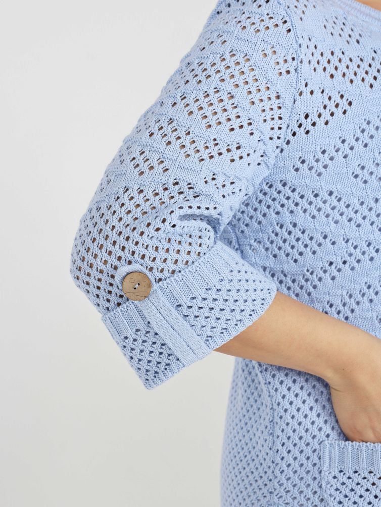 Кардиган BONADI арт. 2178 голубой