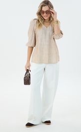 Blouse LM M 0192 bezhevaya