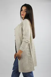 Cardigan Polesie #S2503-20 1S1065-D43 slonovaya kost 158