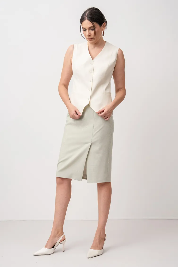Skirt FASHION CENTRE #Psh-4136 evkalipt