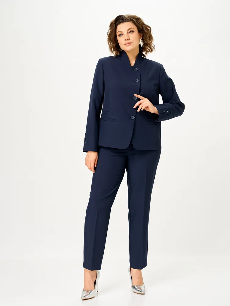 Suit Vilena-fashion #1175 sinij