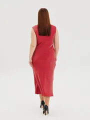 Sukienka Anastasia MAK #1317 krasn