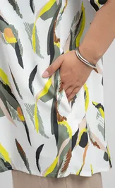 Bluzka FASHION CENTRE P-3574/Multikolor