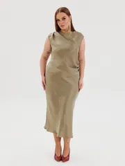 Sukienka Anastasia MAK #1317 xaki