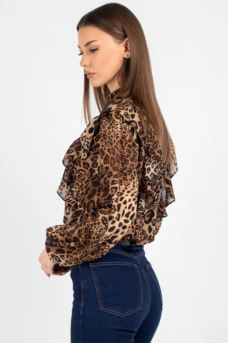 Blouse VIZAVI #815.1 leopard