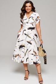 Платье Beautiful & Free арт. 6182 абстракция