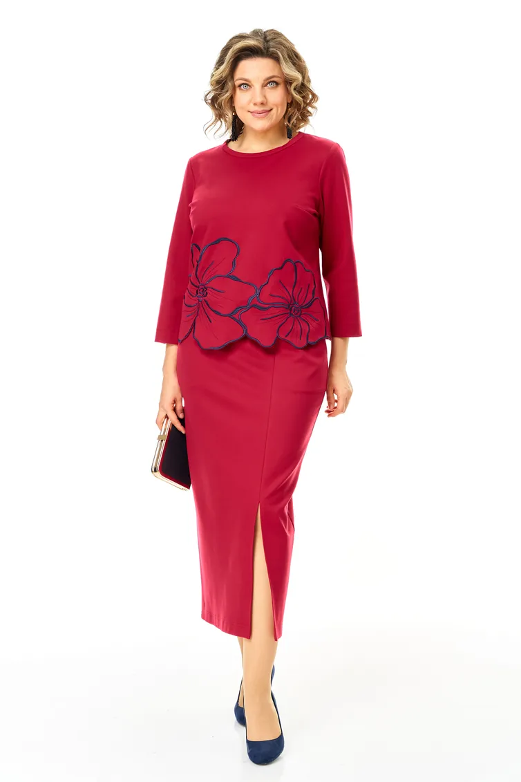 Suit Michel Chic #1469 krasnyj