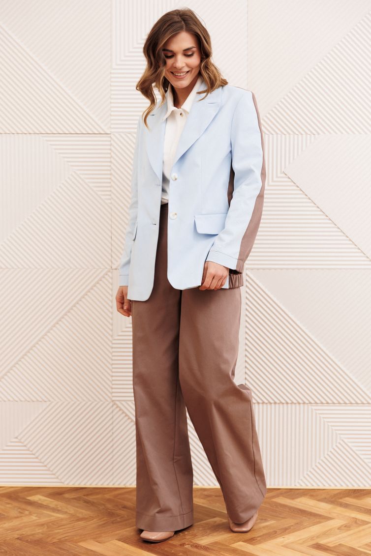 Костюм GIZART арт. 5368 голубой, капучино