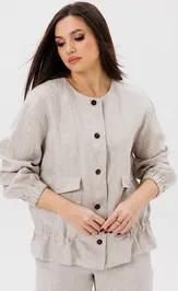 Бомбер Ma Cherie 1153 naturalnyj