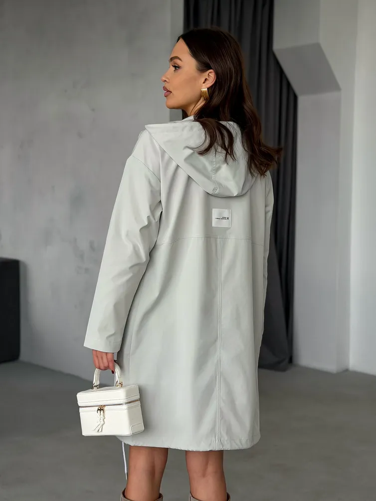 Jacket PRATA wear #S032 svetlo-seryj