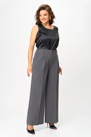 Spodnie Anastasia MAK #1270-2 seryj
