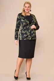 Garnitur Linia L #A-1970 chern / zel