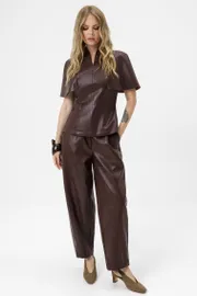 Suit Pirs #7043 burgundi