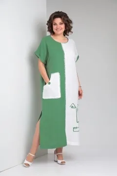 Dress Rishelie #0948 mox