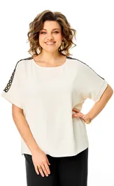 Suit Rumoda 2275 kr.r. molochnyj-chernyj