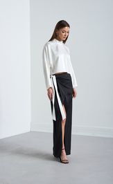 Костюм Леди лайн 2926 белый-черный