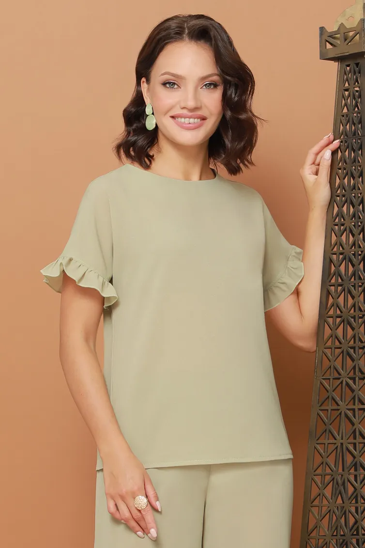 Garnitur DS Trend #K-0869-0293 (bryuchnyj bledno-zelenyj)