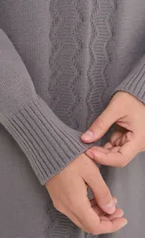 Платье Newvay 9242-92028 титаниум