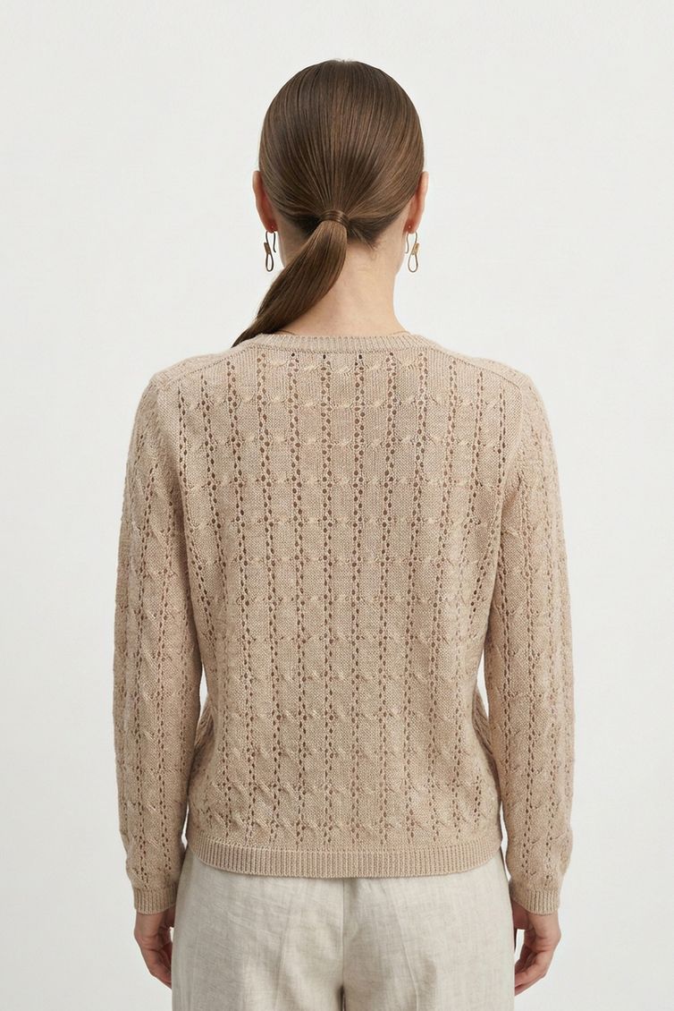 Jumper Polesie #S1434-26 6S1600-D43 surovyj+antichnyj belyj 158