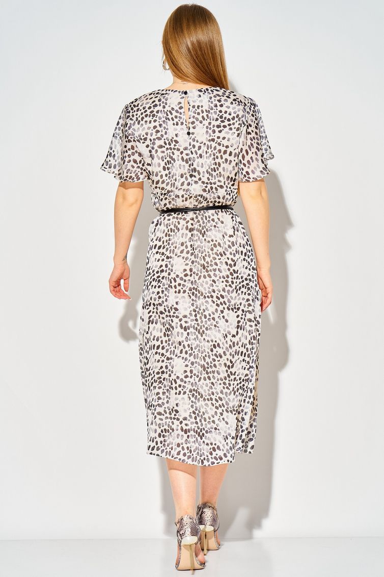 Dress LAIKONY #L-464-1 seryj print