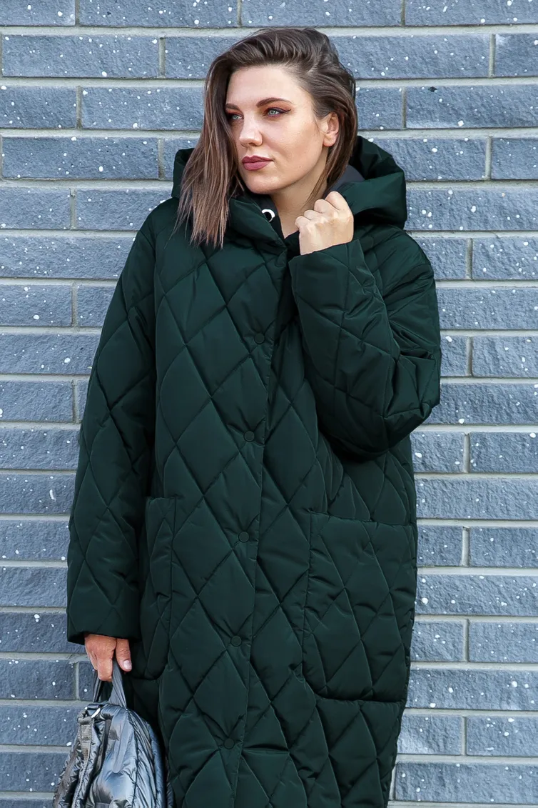 Пальто LS арт. 5006 зел