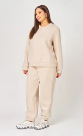 Sweatshirt V&N fashion 1066_bezhevyj