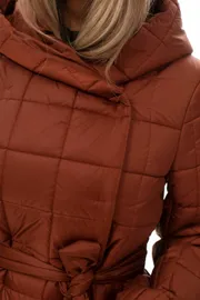 Coat Golden Valley #7145 korichnevyj
