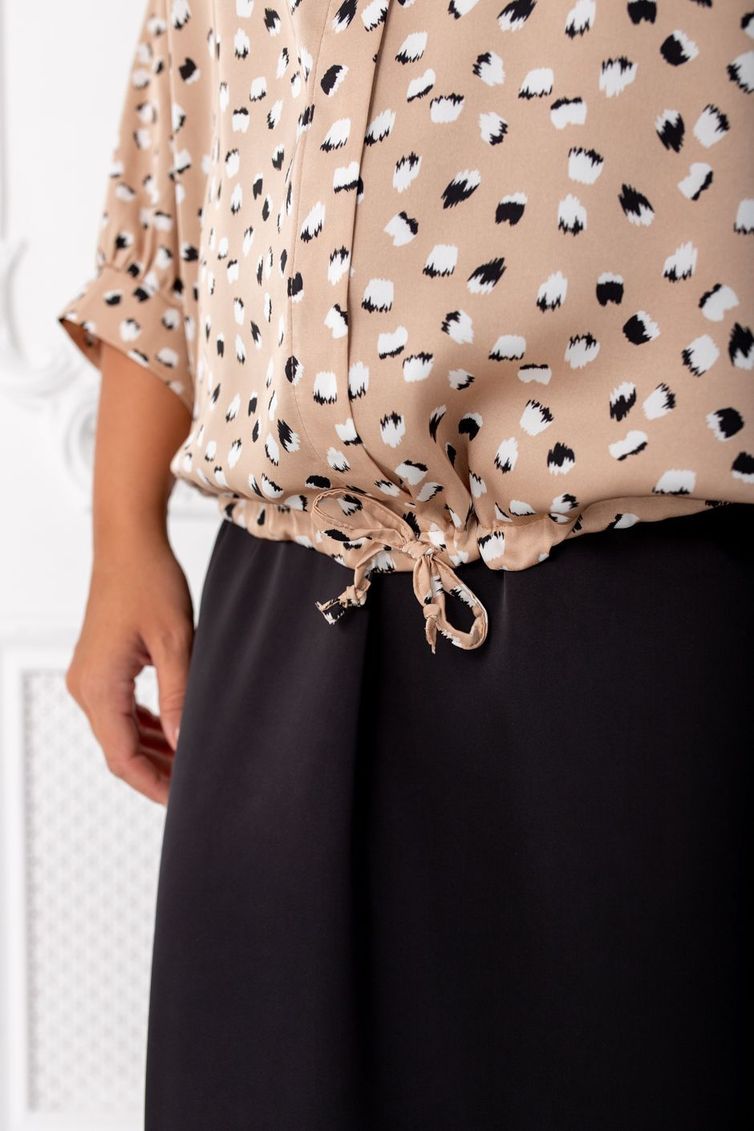 Blouse TOOK A LOOK & Angelika #TB-91 leo-bezh