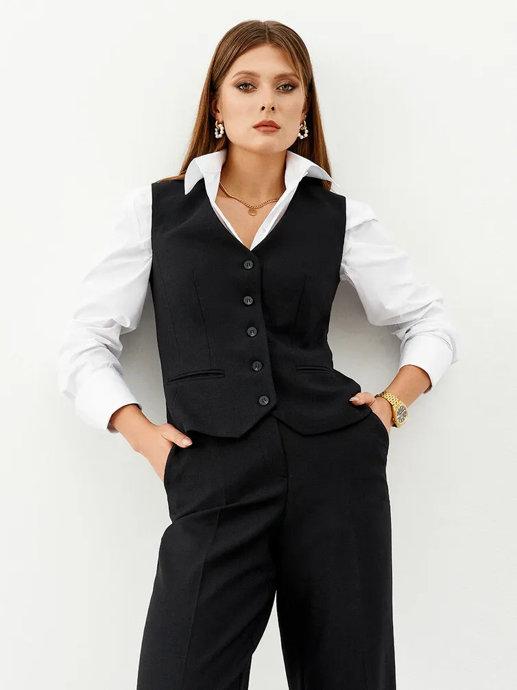 Жилет Ketty арт. K-02237 черный
